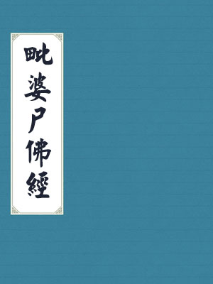 毗婆尸佛经