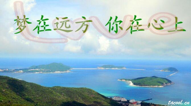 梦在远方 而你在心上