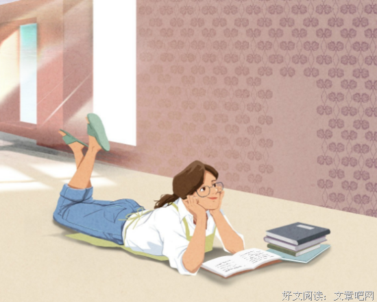 读书越多，烦恼越少 