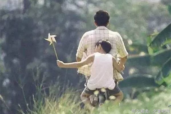 父亲的后车座 